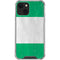 Nigeria Flag Distressed iPhone 15 Plus Clear Case